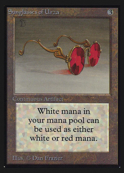 Sunglasses of Urza, Intl. Collectors' Edition #272