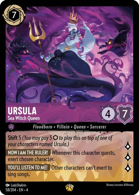 Ursula - Sea Witch Queen, Ursula's Return #58