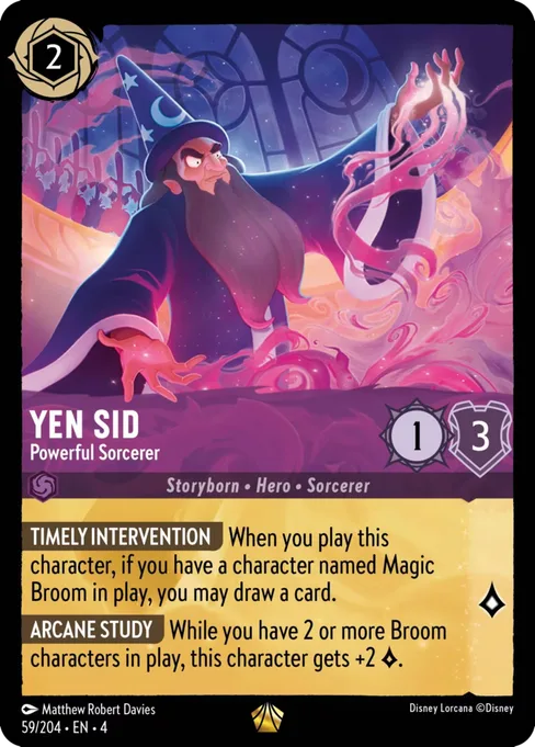 Yen Sid - Powerful Sorcerer, Ursula's Return #59