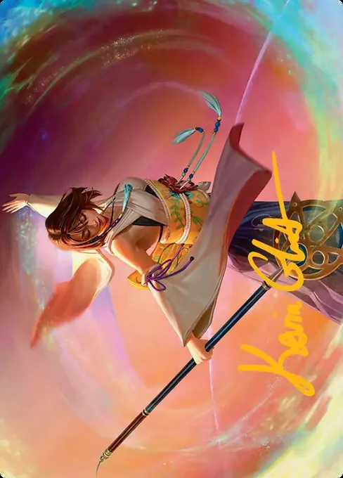 Yuna, Grand Summoner // Yuna, Grand Summoner, Final Fantasy Art Series #22