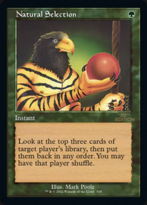 Natural Selection, 30th Anniversary Edition #505