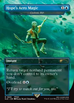 Cyclonic Rift, Normal