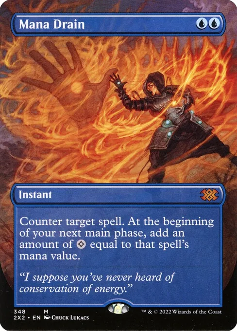 Mana Drain, Double Masters 2022 #348