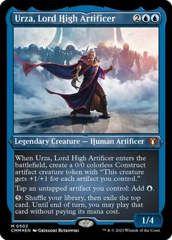 Urza, Lord High Artificer, Holofoil