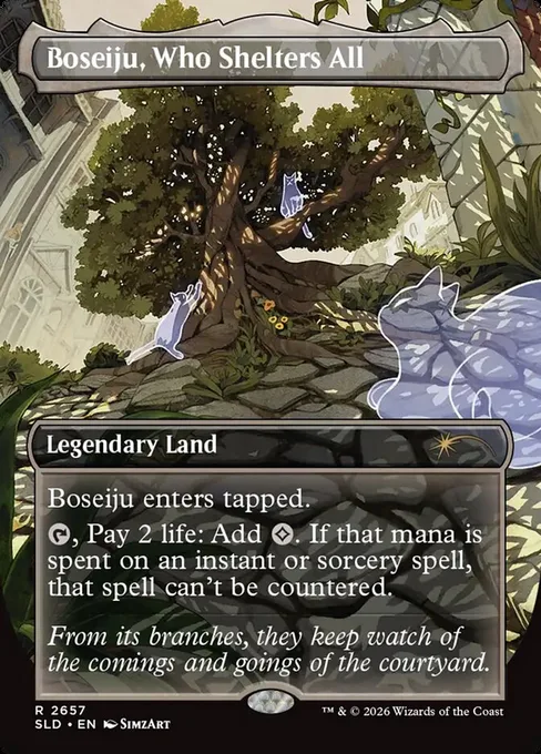 Boseiju, Who Shelters All, Secret Lair Drop #2657