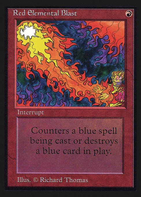 Red Elemental Blast, Collectors' Edition #170