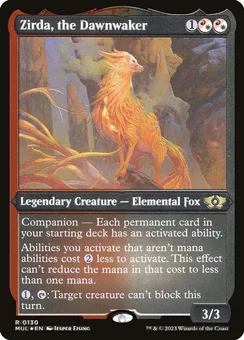 Zirda, the Dawnwaker, Holofoil