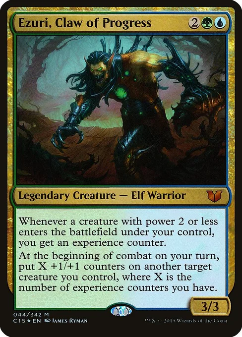 Ezuri, Claw of Progress, Commander 2015 Oversized #44
