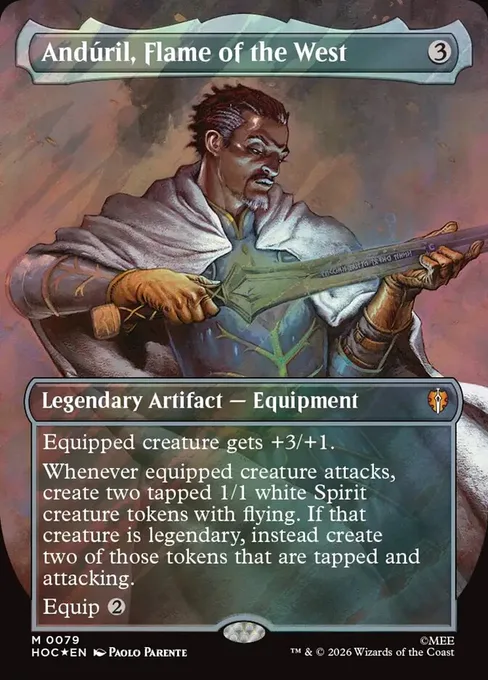 Andúril, Flame of the West, The Hobbit Eternal #79