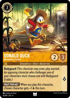 Donald Duck - Musketeer Soldier, Normal