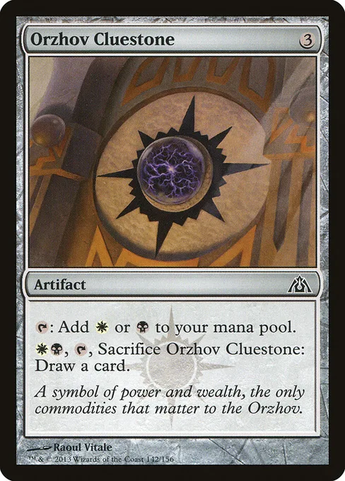 Orzhov Cluestone, Dragon's Maze #142