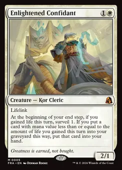 Enlightened Confidant, Normal