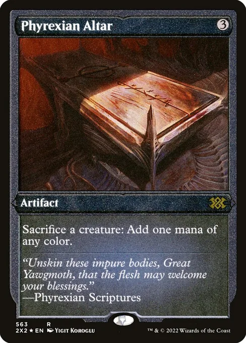 Phyrexian Altar, Double Masters 2022 #563