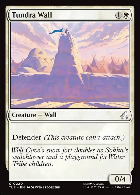 Tundra Wall, Avatar: The Last Airbender Eternal #220
