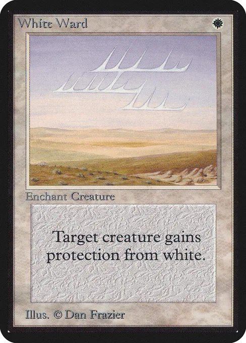 White Ward, Limited Edition Alpha #44