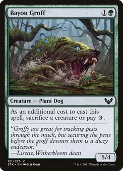Bayou Groff, Normal