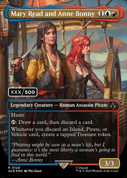 Mary Read and Anne Bonny, Assassin's Creed #120z