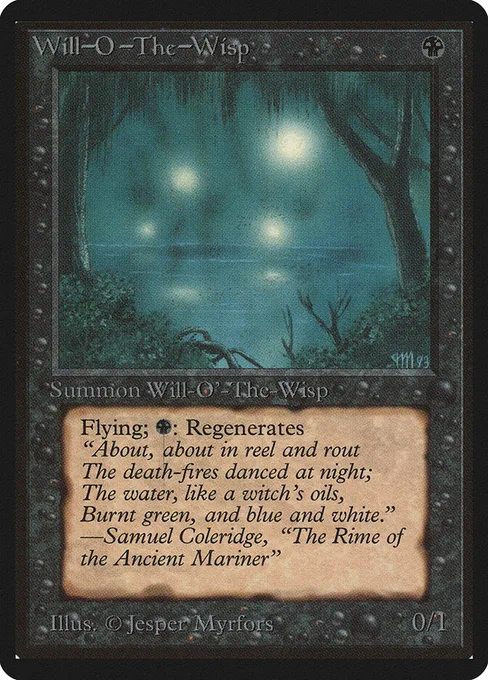 Will-o'-the-Wisp, Limited Edition Beta #136