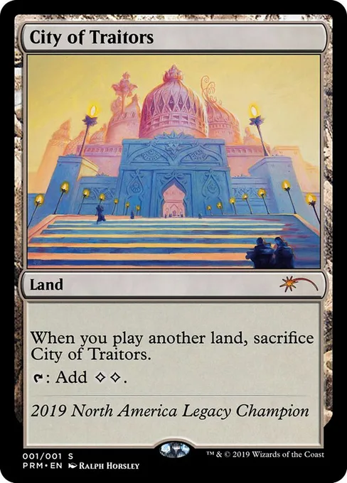 City of Traitors, Legacy Championship #2019NA