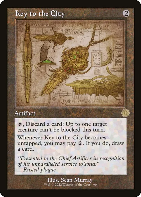 Key to the City, The Brothers' War Retro Artifacts #90