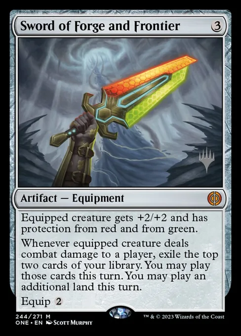 Sword of Forge and Frontier, Phyrexia: All Will Be One Promos #244p