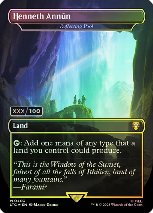 Reflecting Pool, Tales of Middle-earth Commander #403z