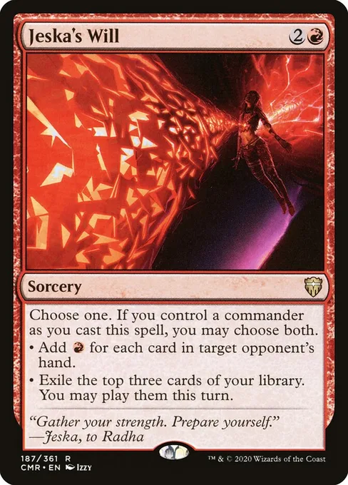 Jeska's Will, Commander Legends #187
