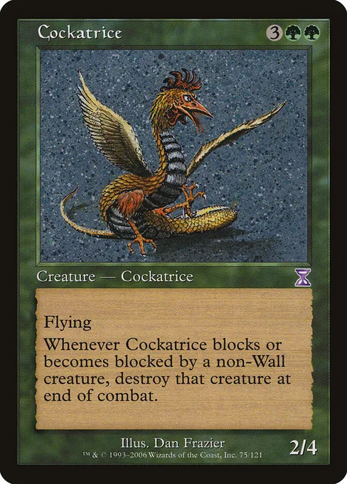 Cockatrice, Time Spiral Timeshifted #75