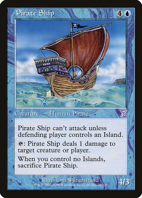 Pirate Ship, Time Spiral Timeshifted #28