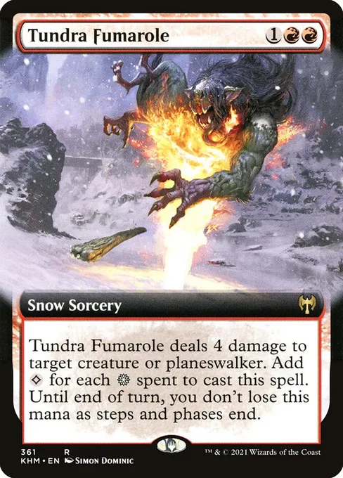 Tundra Fumarole, Kaldheim #361