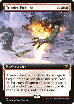 Tundra Fumarole, Normal