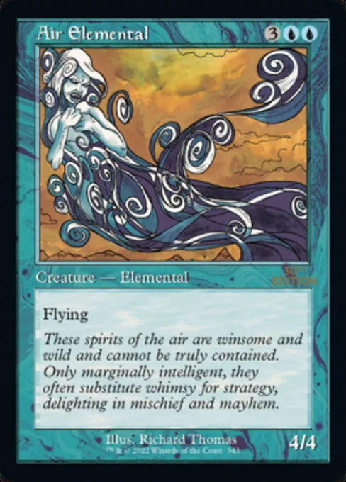 Air Elemental, 30th Anniversary Edition #343