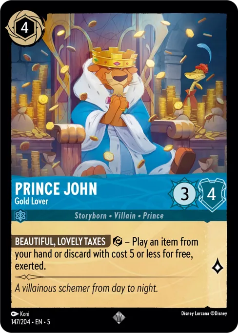 Prince John - Gold Lover, Shimmering Skies #147