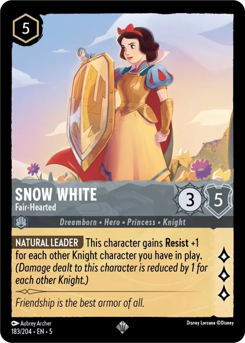 Snow White - Fair-Hearted, Shimmering Skies #183