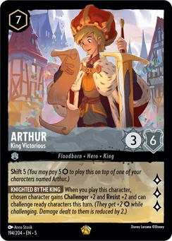 Arthur - King Victorious, Normal