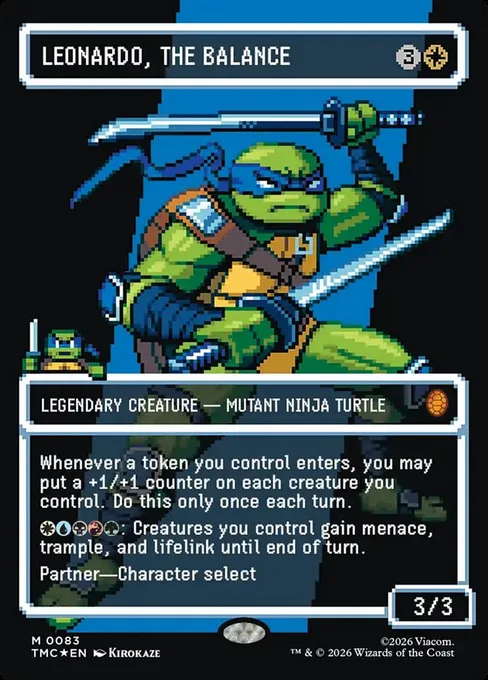 Leonardo, the Balance, Teenage Mutant Ninja Turtles Eternal #83