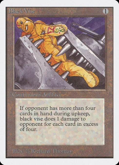 Black Vise, Unlimited Edition #234
