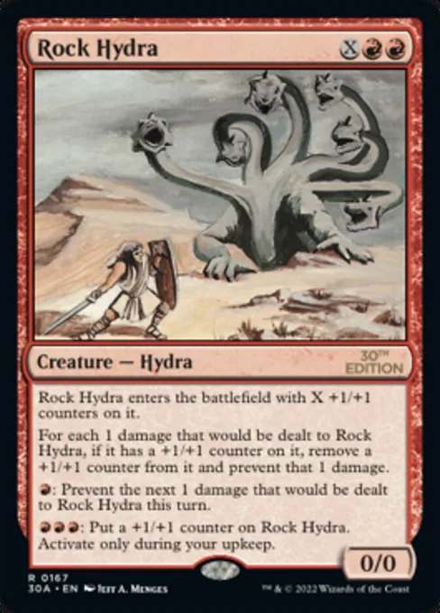 Rock Hydra, 30th Anniversary Edition #167