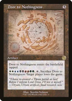 Door to Nothingness, Normal
