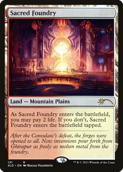 Sacred Foundry, Secret Lair Drop #131
