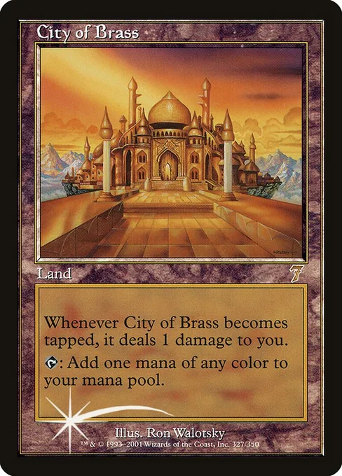 City of Brass, Seventh Edition #327★