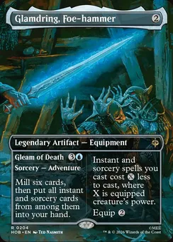 Glamdring, Foe-hammer // Gleam of Death, Normal