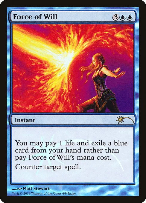 Force of Will, Judge Gift Cards 2014 #4