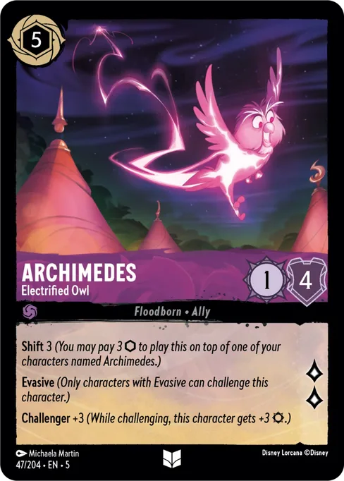 Archimedes - Electrified Owl, Shimmering Skies #47