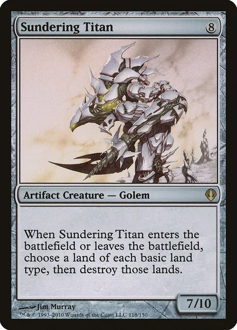 Sundering Titan, Archenemy #118