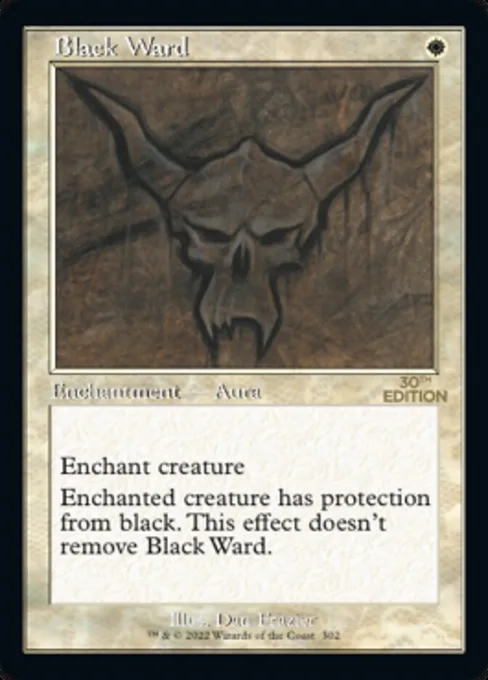Black Ward, 30th Anniversary Edition #302