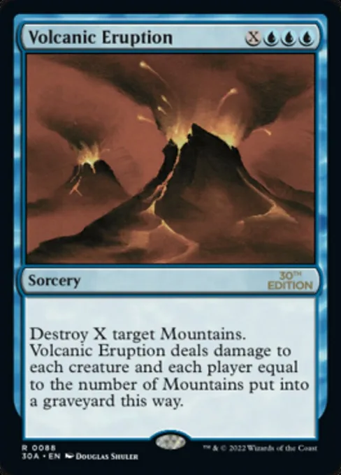 Volcanic Eruption, 30th Anniversary Edition #88