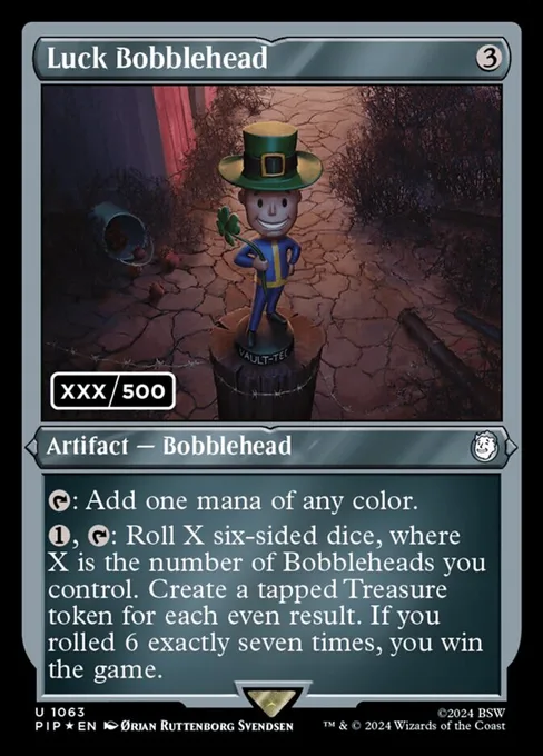 Luck Bobblehead, Fallout #1063