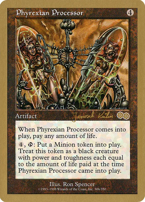 Phyrexian Processor, World Championship Decks 2000 #jk306