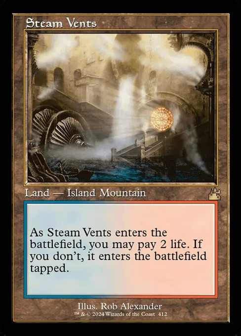 Steam Vents, Ravnica Remastered #412